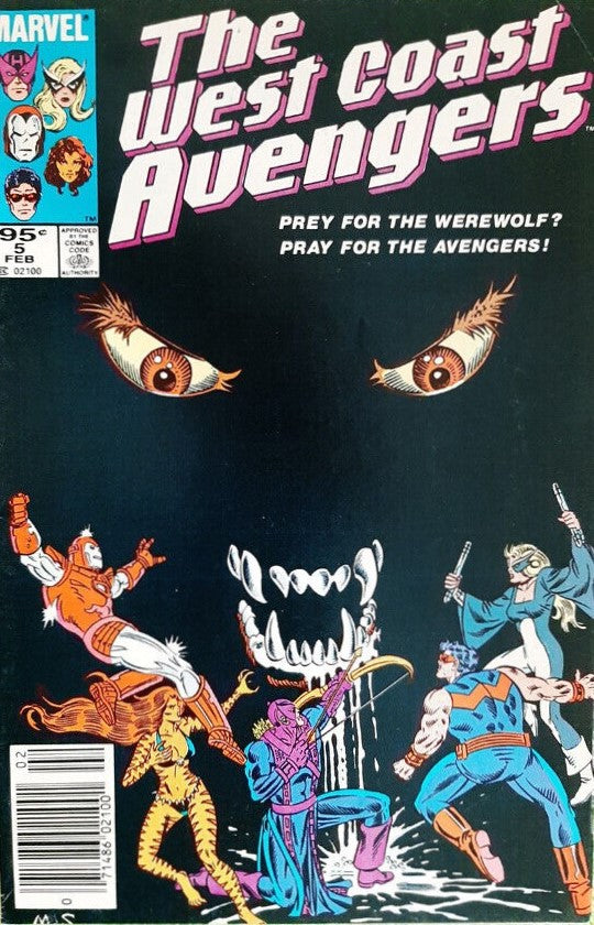 West Coast Avengers #5 (1985) - Canadian Price Variant