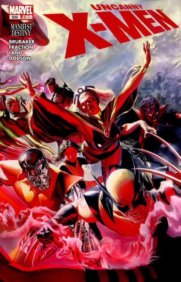 Uncanny X-Men #500 (2008) - Alex Ross Wraparound Variant