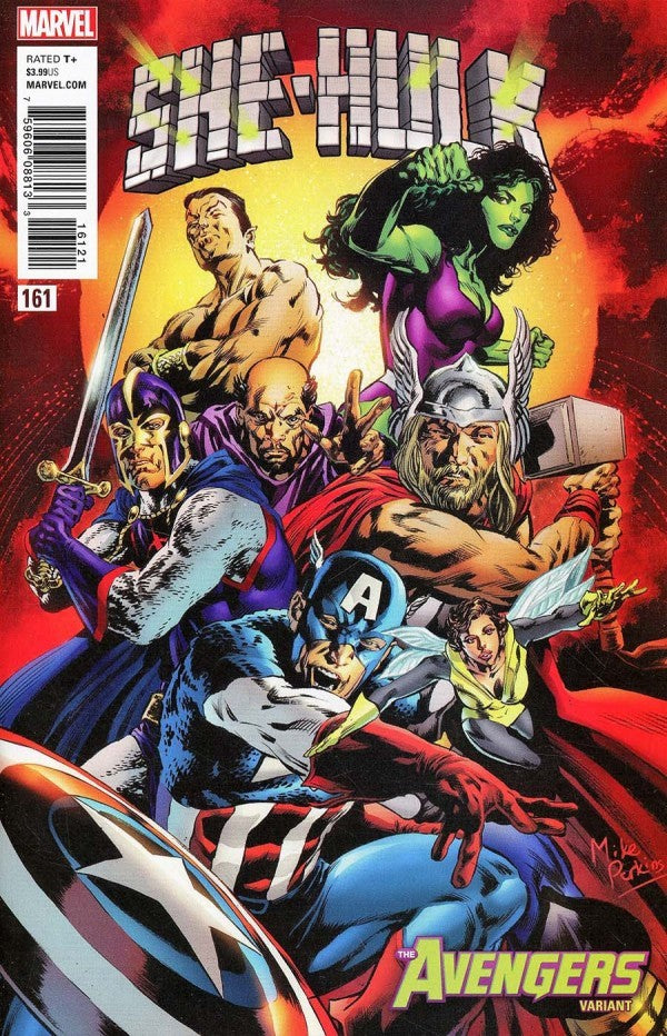 She-Hulk #161 (2018) - Mike Perkins Variant