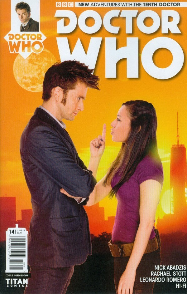 Doctor Who: The Tenth Doctor #14  (2015) - Subscription Photo (AJ) Variant