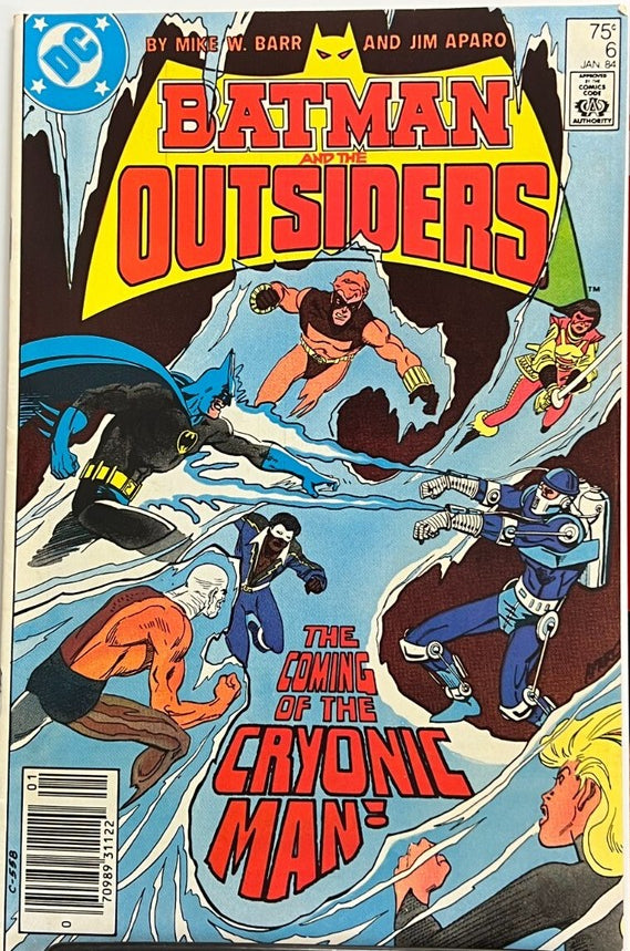 Batman and the Outsiders #6 (1983) - Canadian Edition