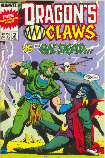 Dragon's Claws #2 (1988)