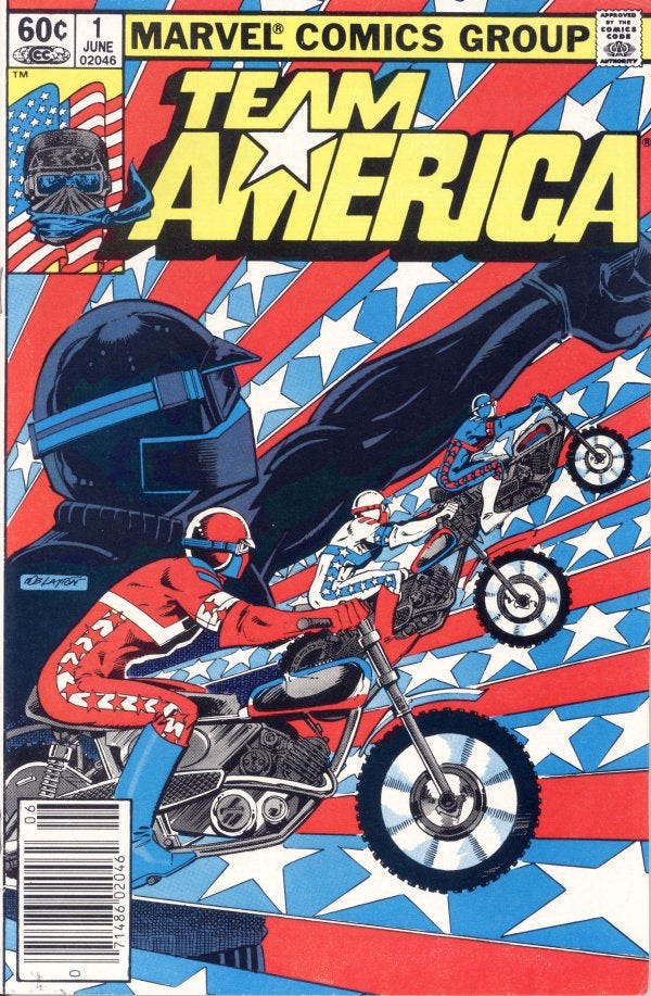 Team America #1 - Newsstand Edition(1982)