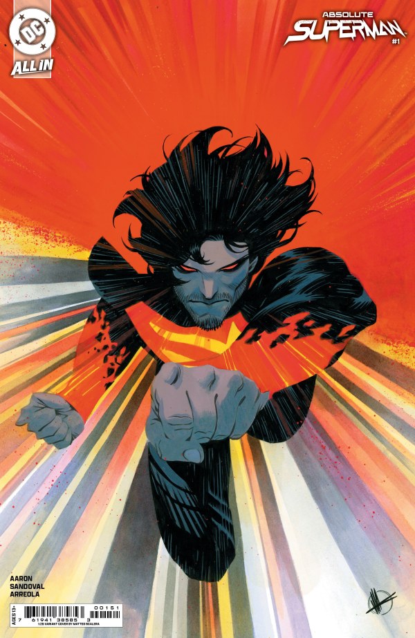 Absolute Superman #1 (2025) - 1:25 Scalera Variant