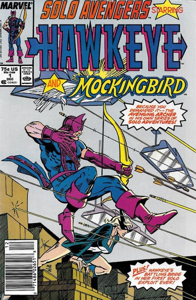 Solo Avengers #1 (1987) - Newsstand Edition
