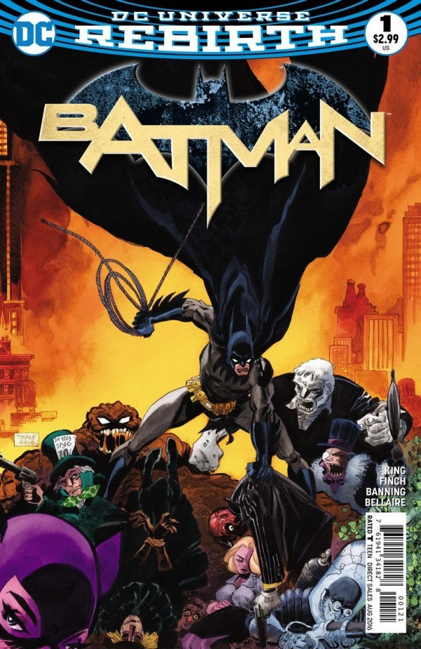 Batman #1 (2016) - Tim Sale variant