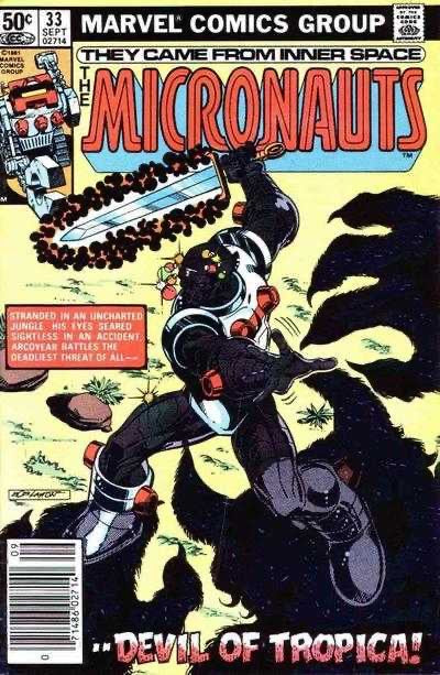 Micronauts #33 (1981) - Newsstand Edition