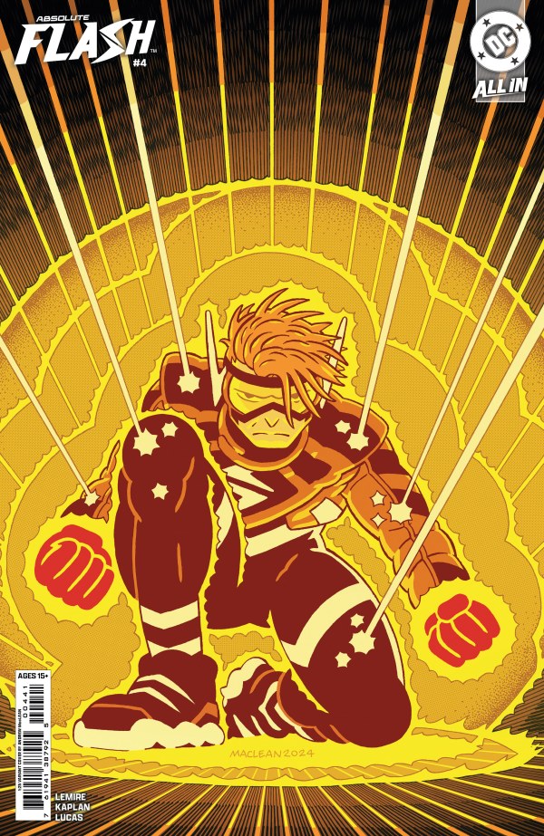 Absolute Flash #4 (2025) - 1:25 MacLean Variant