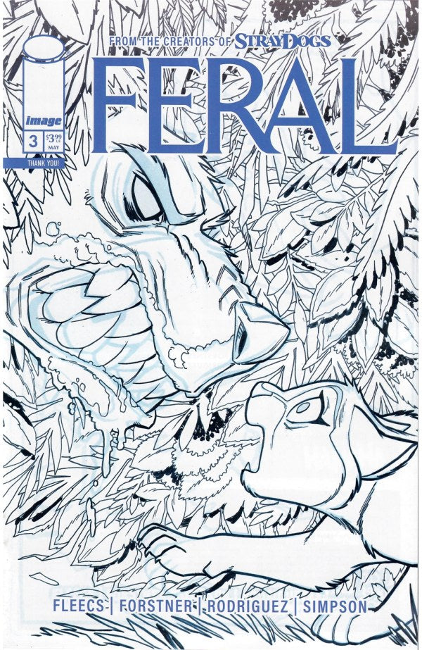 Feral #3 (2024) - Thank You Variant