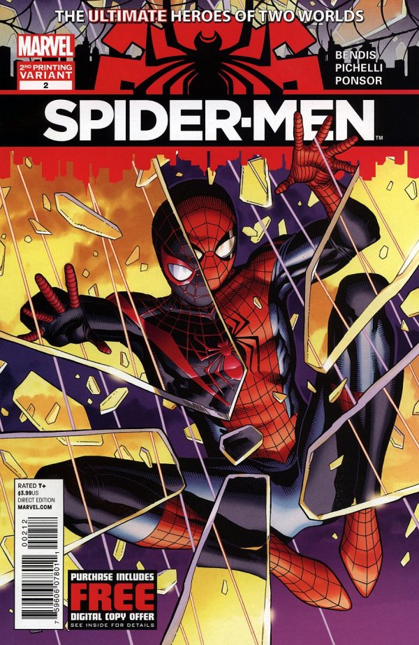 Spider-Men #2 (2012)- 2nd Printing