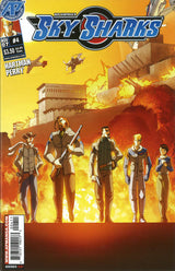 Sky Sharks #1-5 (2007) Complete Set