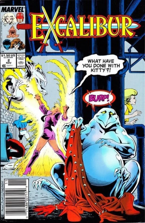 Excalibur #2 (1988) - Newsstand Edition