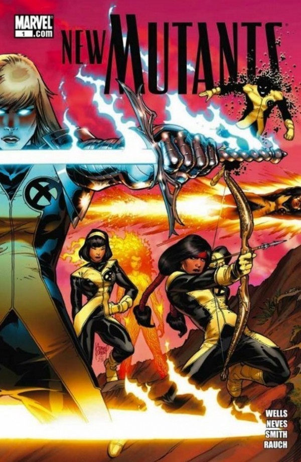 New Mutants #1 (2009) - Adam Kubert Wraparound Variant