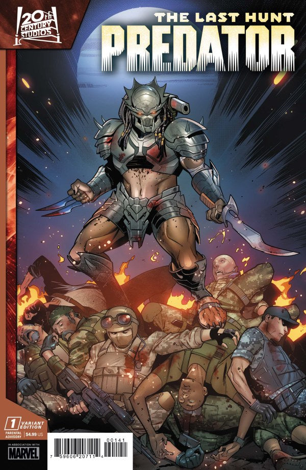 Predator: The Last Hunt #1 (2024)- Medina Homage Variant