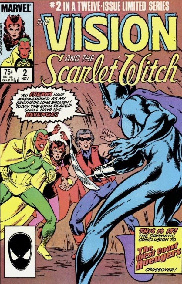 Vision and the Scarlet Witch #2 (1985)