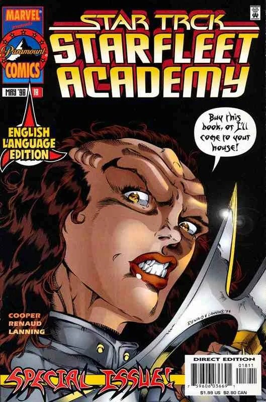 Star Trek: Starfleet Academy #18 (1998) - Chris Renaud Variant
