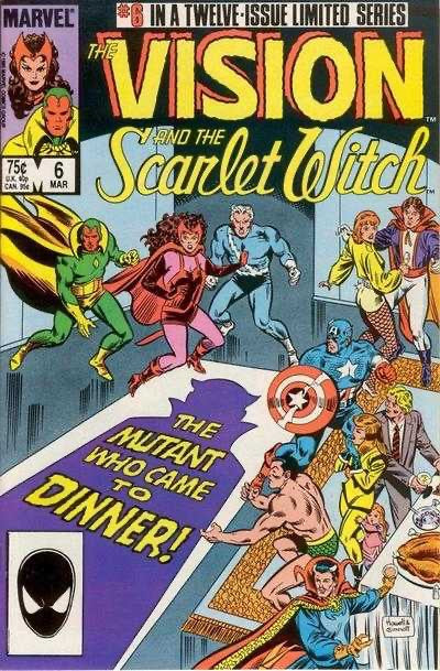 Vision and the Scarlet Witch #6 (1985)