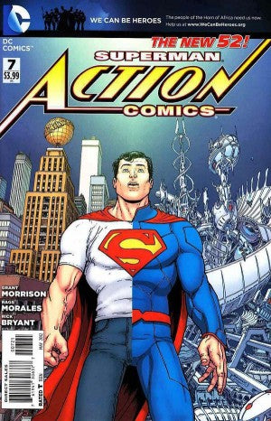 Action Comics #7 (2012) - Chris Burnham Variant