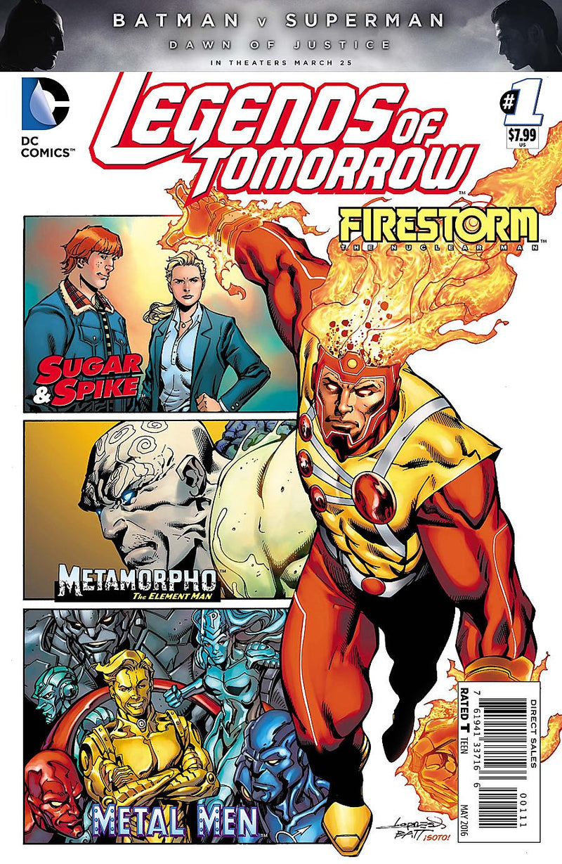 Legends of Tomorrow #1-6 (2016) Complete Set