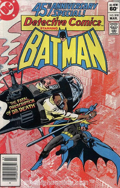 Detective Comics #512 (1981) - Newstand