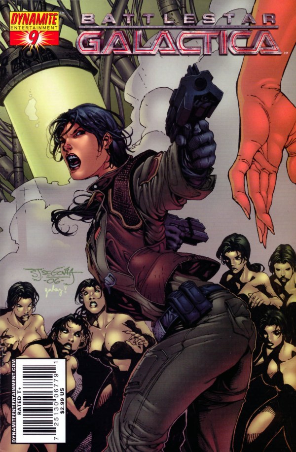 Battlestar Galactica #9 (2007) - Stephen Segovia Variant