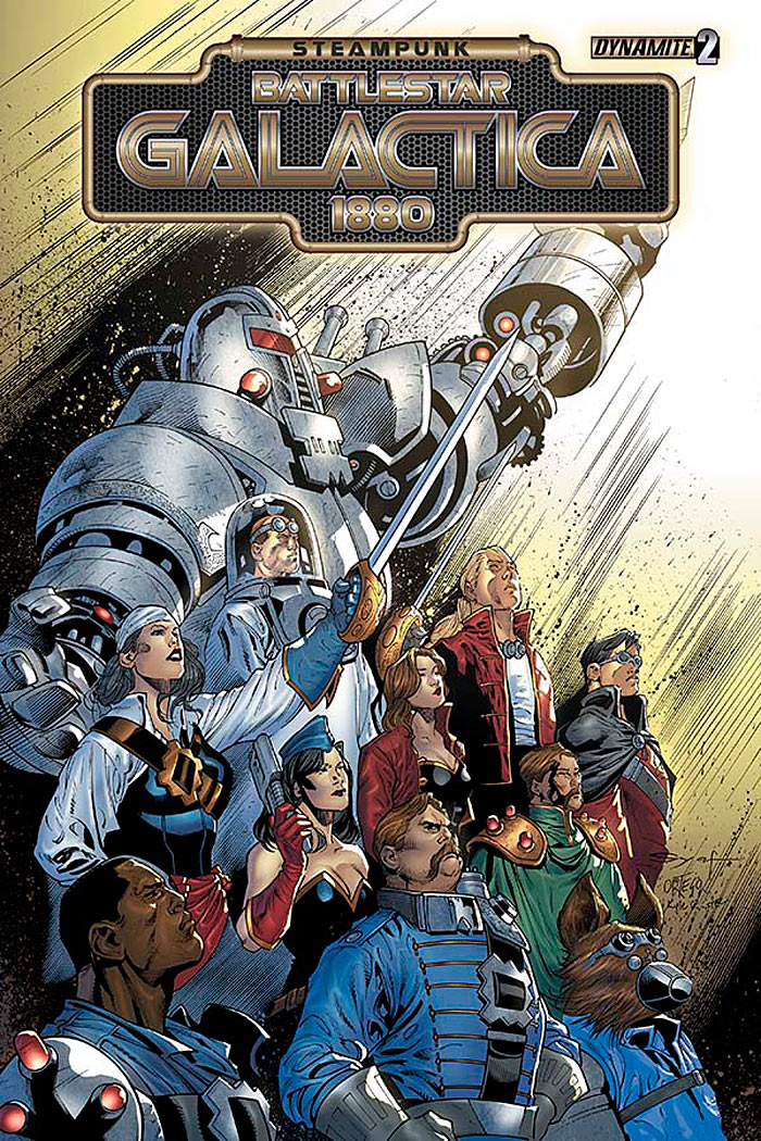 Steampunk Battlestar Galactica: 1880 #2 (2014)