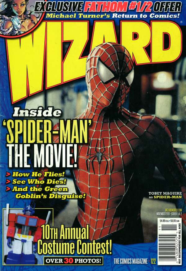 Wizard Magazine #122 (2001)