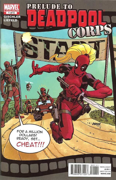 Prelude to Deadpool Corps #1 (2010)