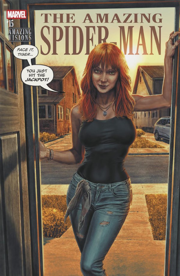 Amazing Spider-Man #15 (2025) - Lee Bermejo Amazing Visions Variant