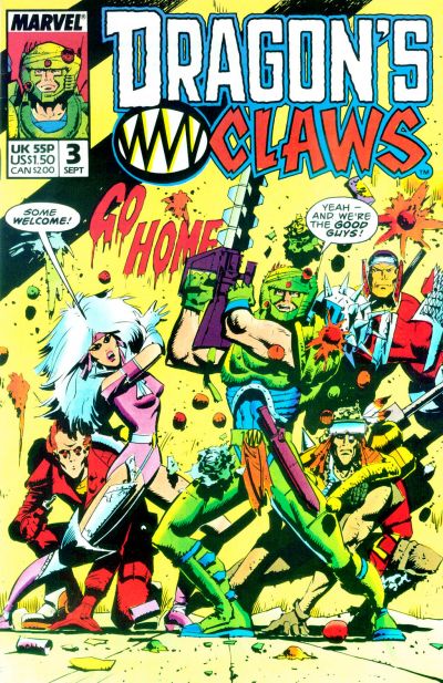 Dragon's Claws #3 (1988)