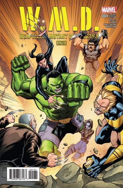 Weapons of Mutant Destruction: Alpha #1 (2017) - Ron Lim Variant