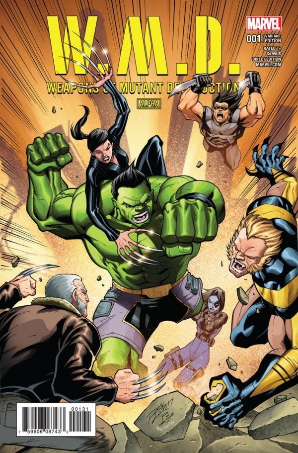 Weapons of Mutant Destruction: Alpha #1 (2017) - Ron Lim Variant