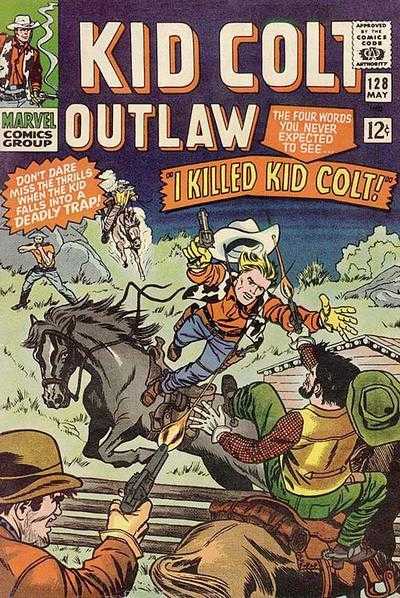 Kid Colt Outlaw #128 (1966) - Low Grade