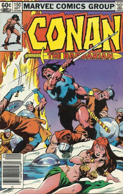 Conan the Barbarian #150 (1983) - Newsstand Edition