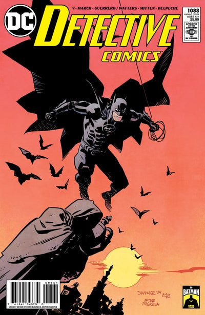 Detective Comics #1088 (2024) - Samnee Batman 85th Anniversary Variant