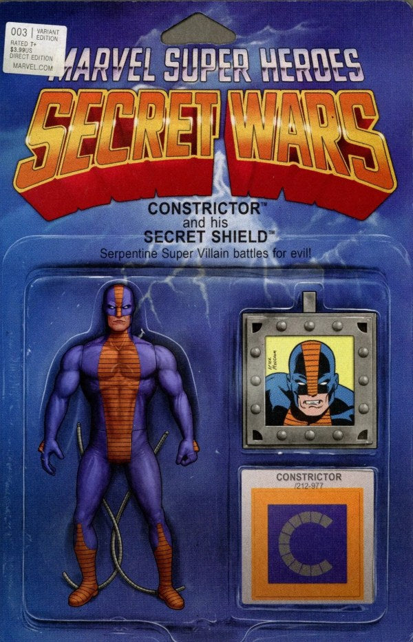 Marvel Super Heroes Secret Wars- Battleworld #3 (2023)  - Action Figure Variant