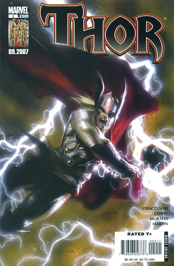 Thor #2 (2007) - Dell'Otto Variant