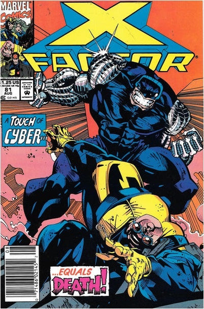 X-Factor #81 (1992) - Newsstand Edition