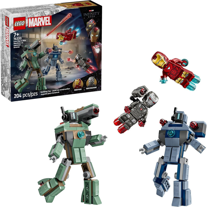 LEGO 76320 - Iron Man & War Machine vs. Hammer Drones