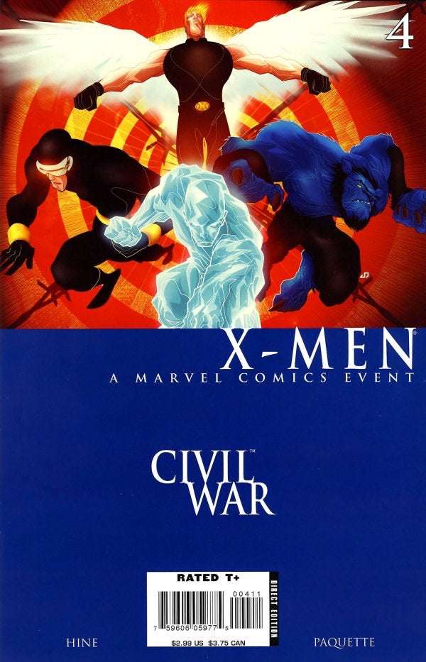 Civil War: X-Men #4 (2006)