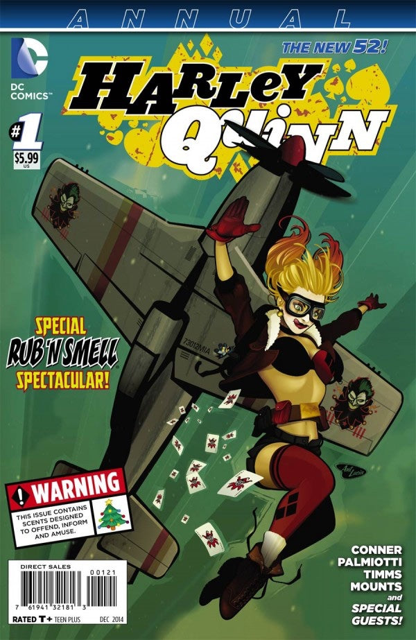 Harley Quinn Annual #1 (2014) - Ant Lucia International Bombshells Variant