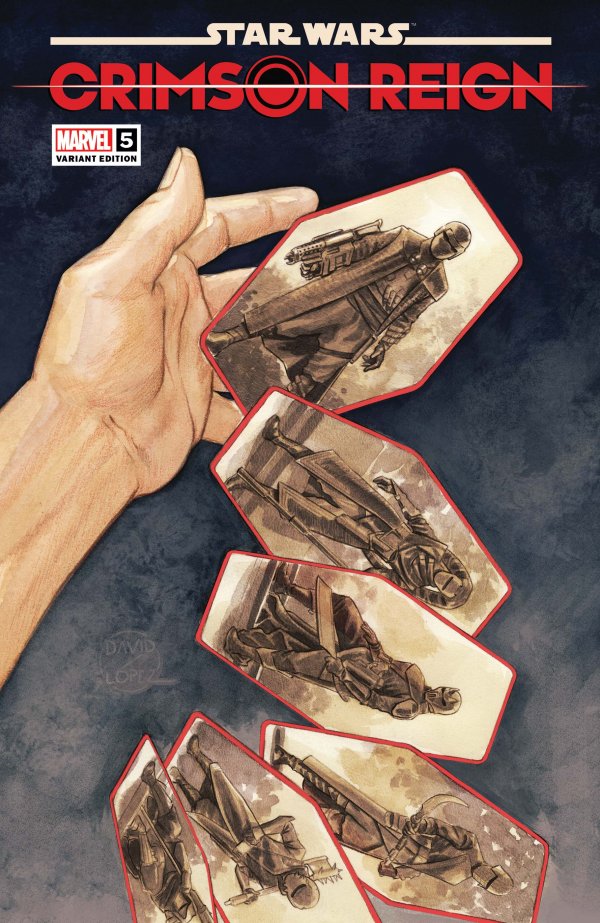 Star Wars: Crimson Reign #5 (2022) - 1:25 Sabacc Variant