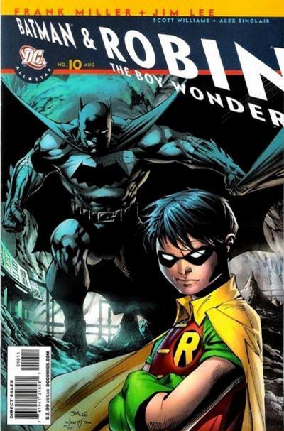 All-Star Batman & Robin: The Boy Wonder #10 (2008) - Main Cover (Recalled Edition)
