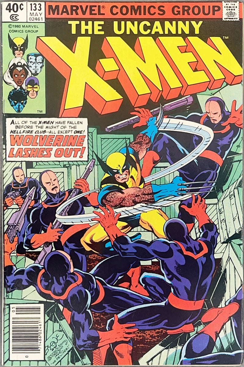 Uncanny X-Men #133 (1980) - Newsstand Edition (Mid-Grade)