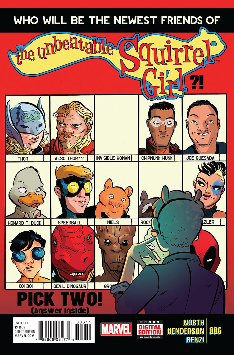 Unbeatable Squirrel Girl #6 (2015)