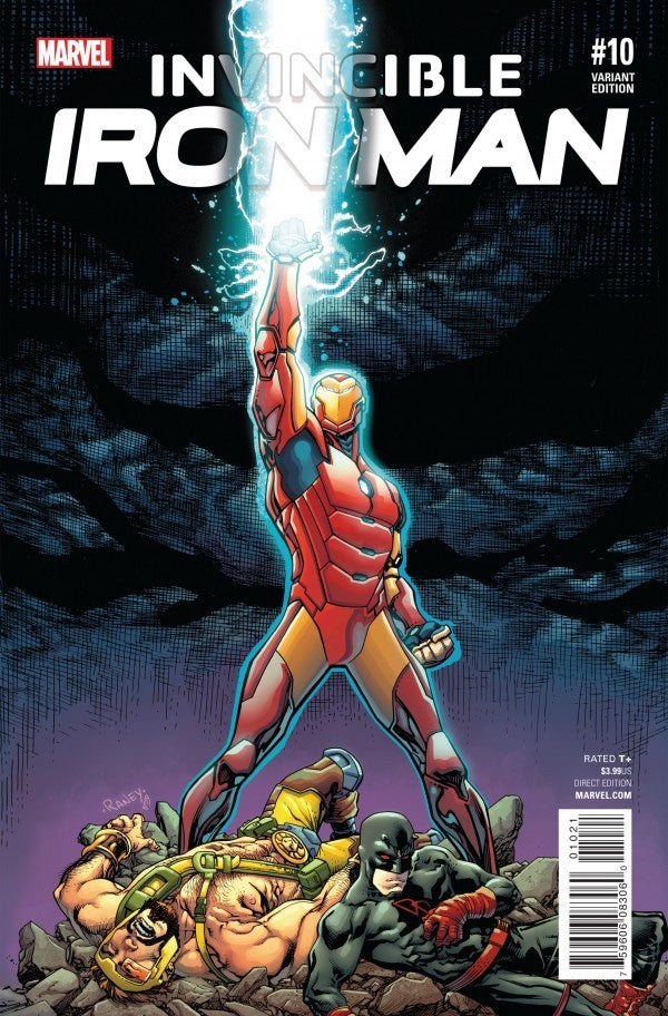 Invincible Iron Man #10 (2016) - Raney Civil War Reenactment Variant