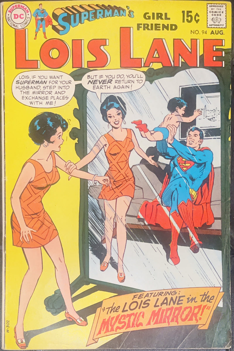 Superman's Girl Friend, Lois Lane #94 (1969) - (Lower Grade)