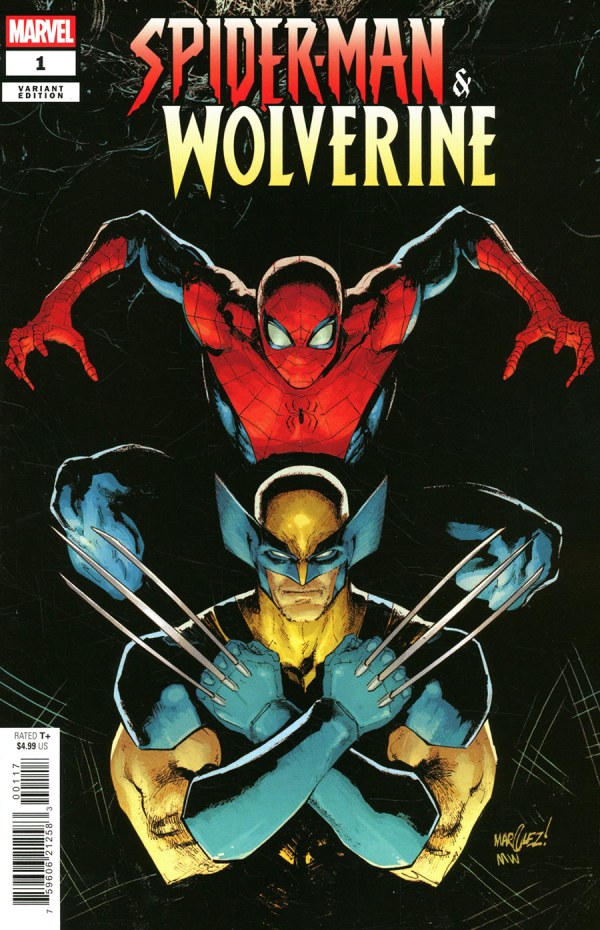 Spider-Man & Wolverine #1 (2025) - 1:25 Marquez Variant