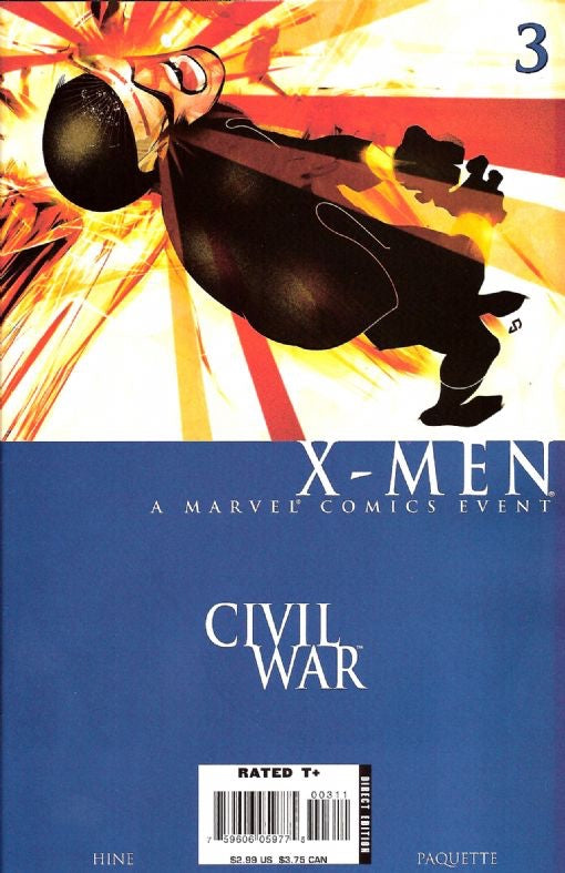 Civil War: X-Men #3 (2006)