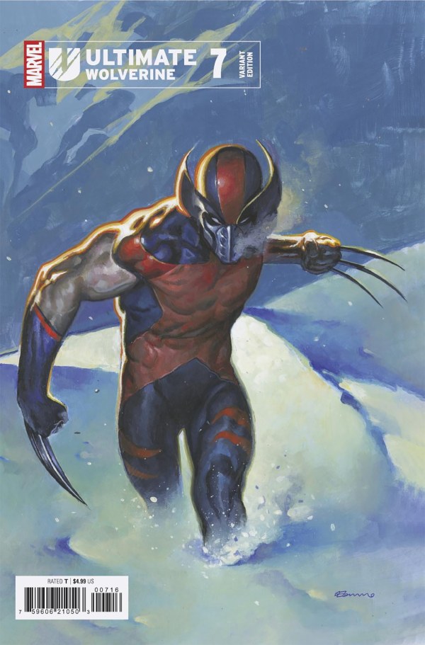 Ultimate Wolverine #7 (2025) - 1:25 De Tommaso Variant